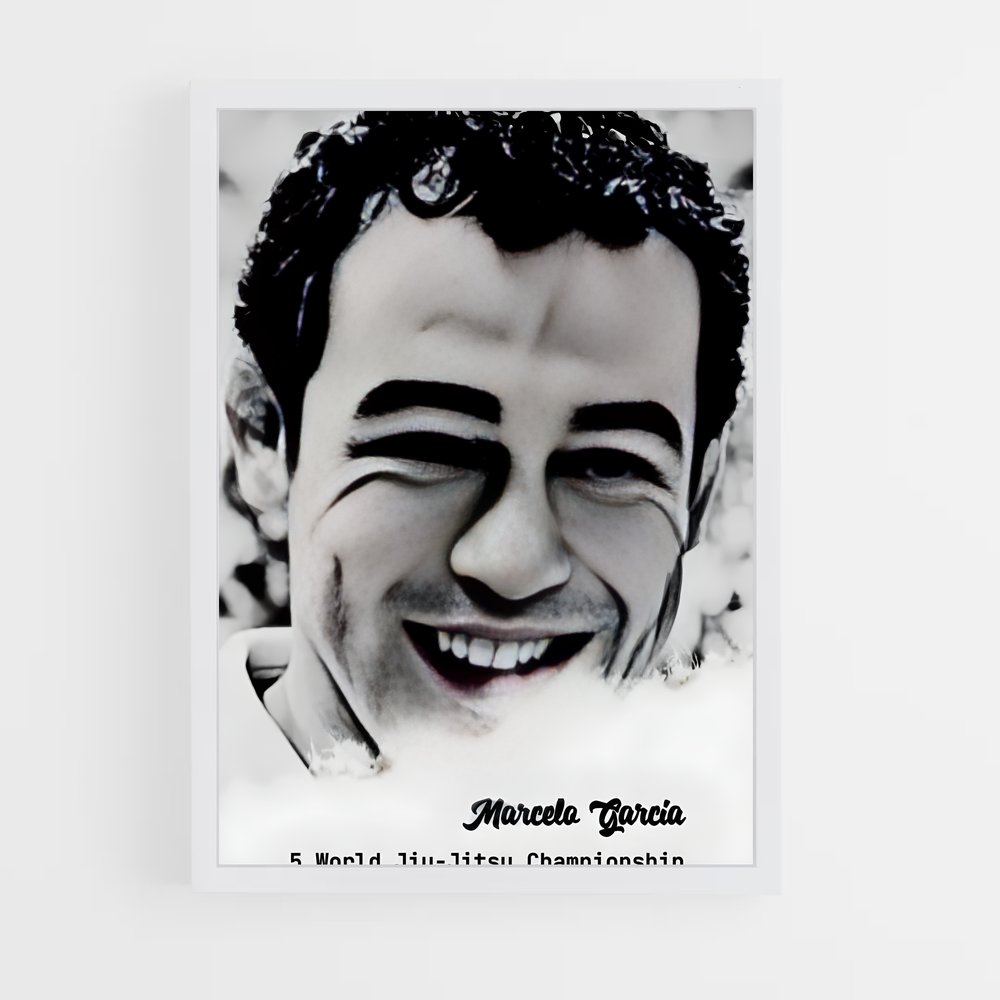 Poster Sourire de Marcelo – affiche Jiu-jitsu brésilien (vue 3)
